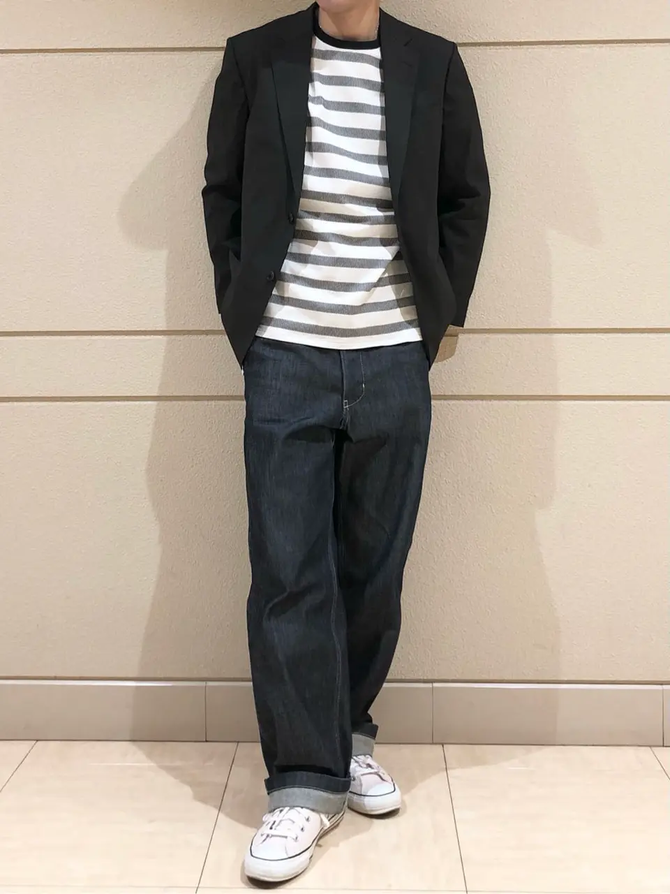 J.PRESS MEN 赤石 コーディネート画像