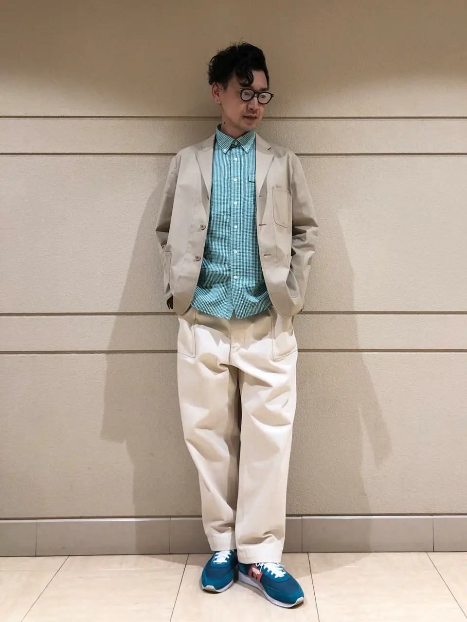 J.PRESS MEN 赤石 コーディネート画像