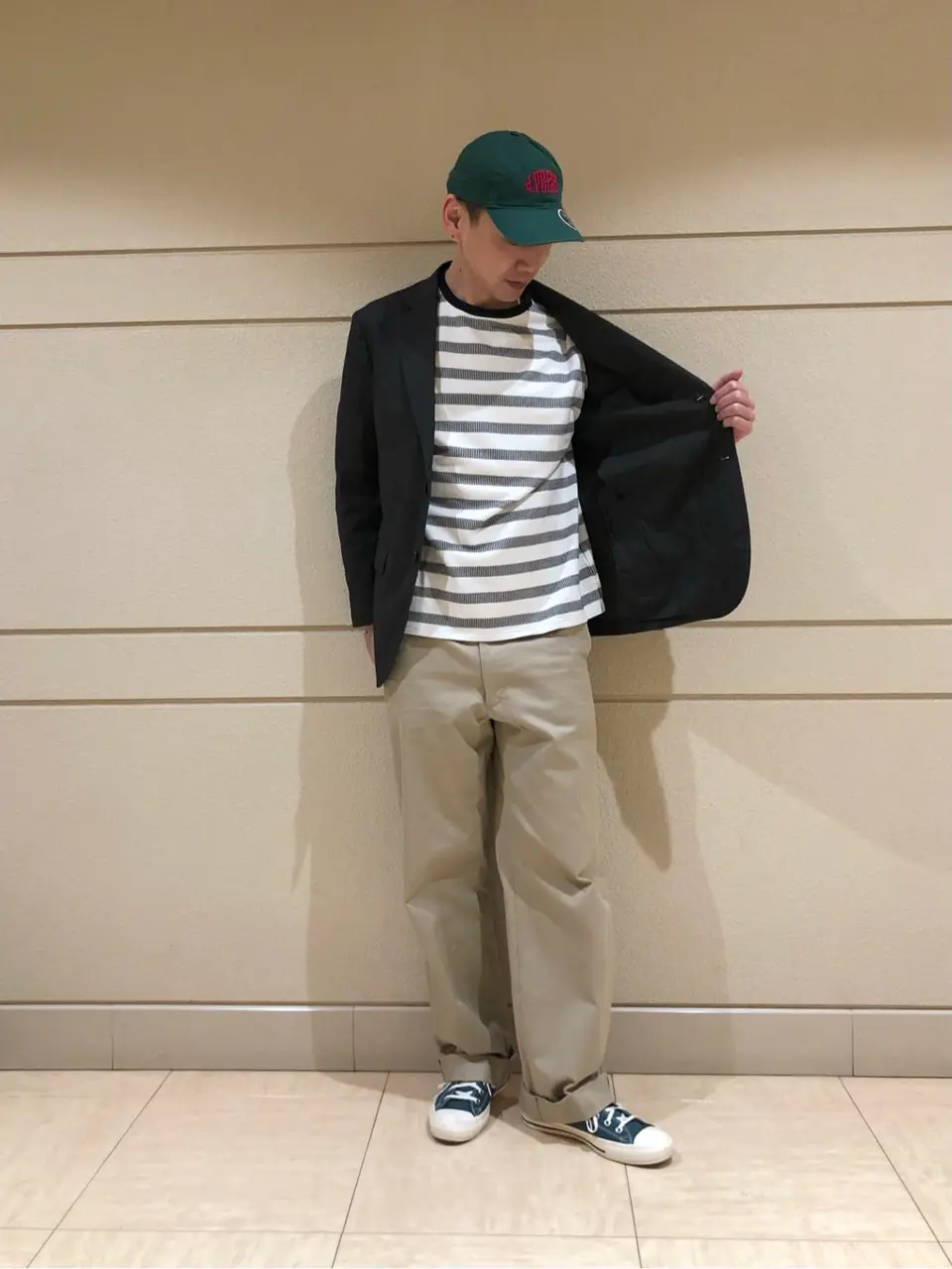 J.PRESS MEN 赤石 コーディネート画像