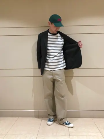 J.PRESS MEN 赤石 コーディネート画像