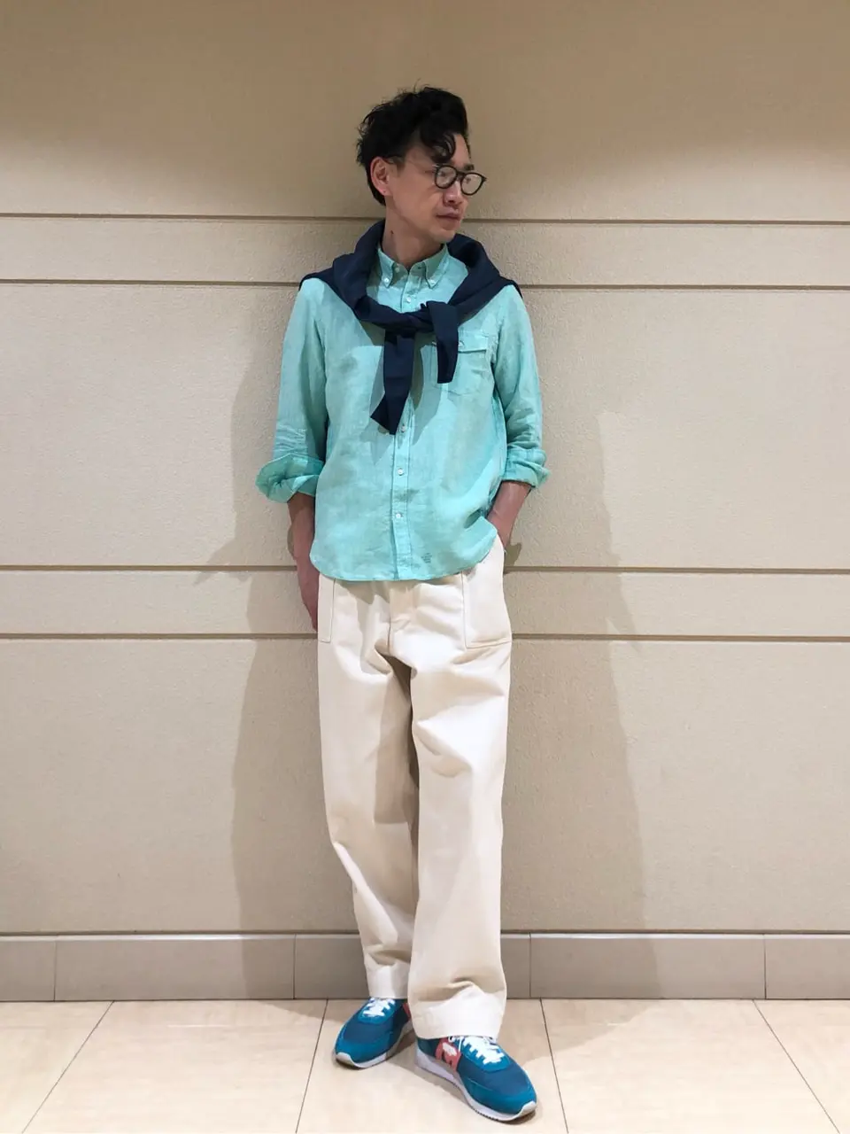  赤石 コーディネート画像