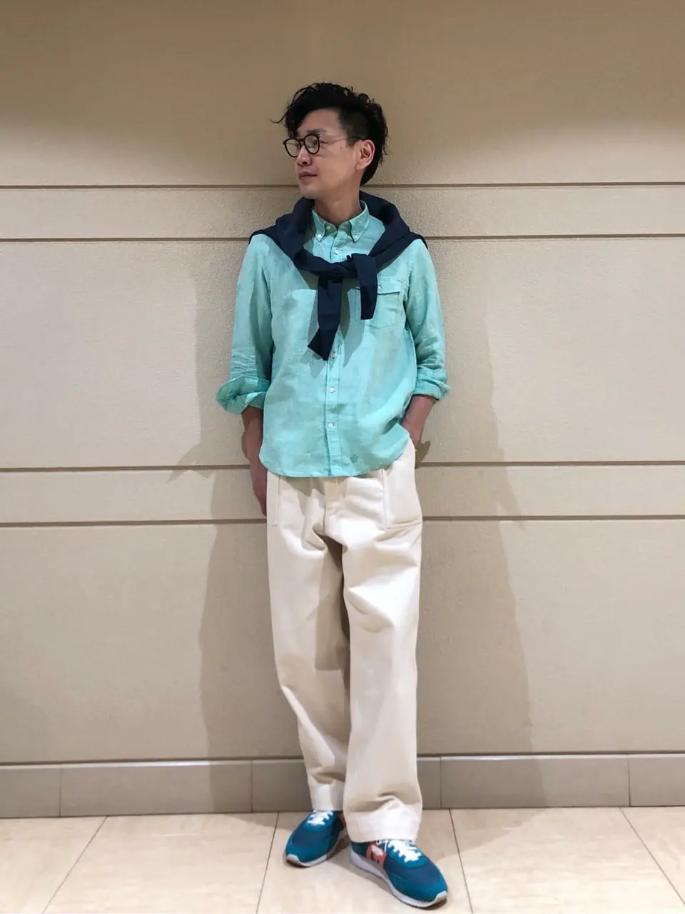 J.PRESS MEN 赤石 コーディネート画像