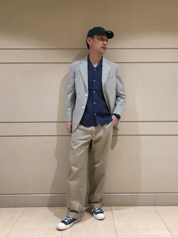 J.PRESS MEN 赤石 コーディネート画像