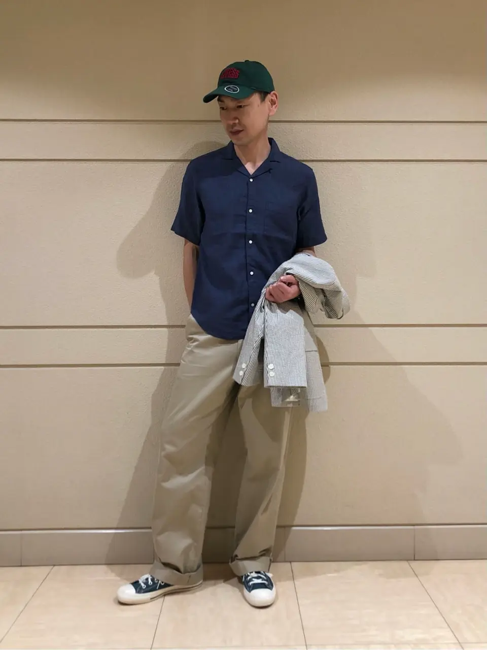 J.PRESS MEN 赤石 コーディネート画像