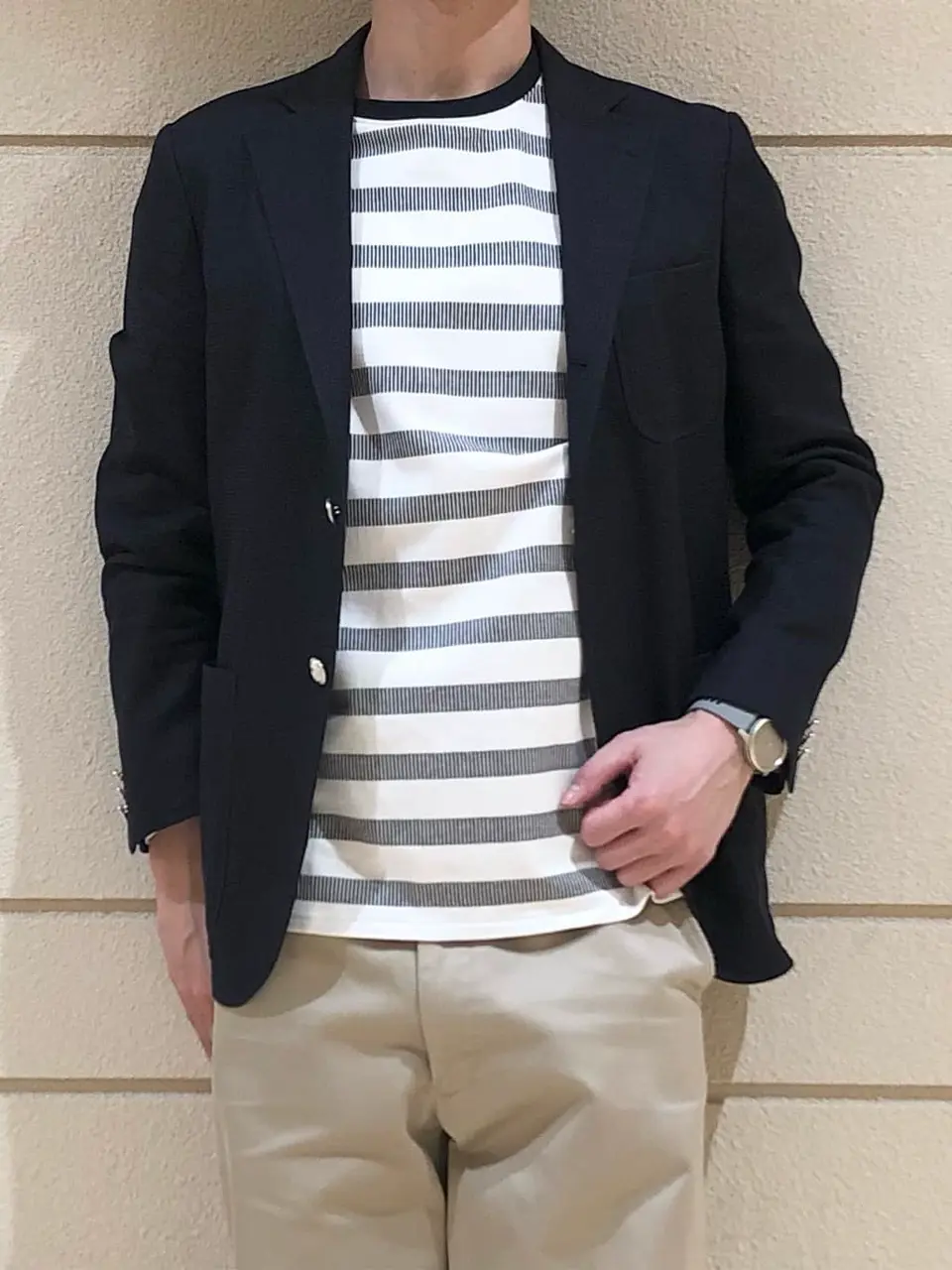 J.PRESS MEN 赤石 コーディネート画像