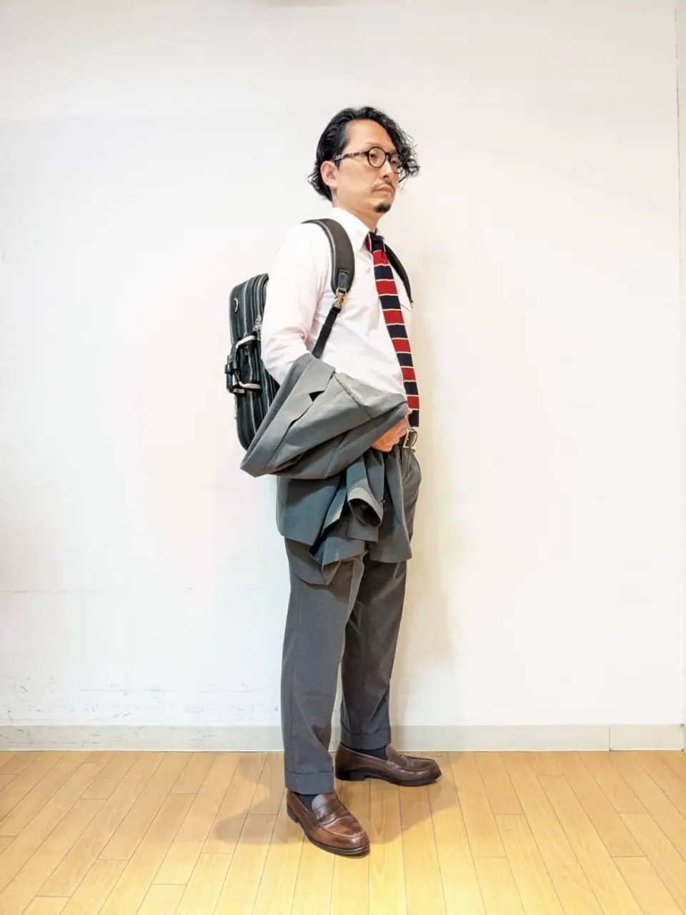 J.PRESS MEN 乾 コーディネート画像