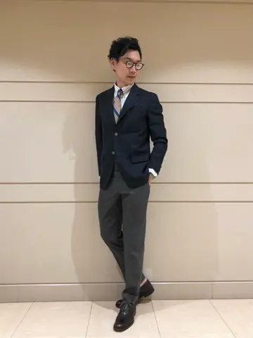 J.PRESS MEN 赤石 コーディネート画像