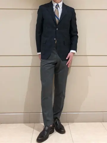 J.PRESS MEN 赤石 コーディネート画像