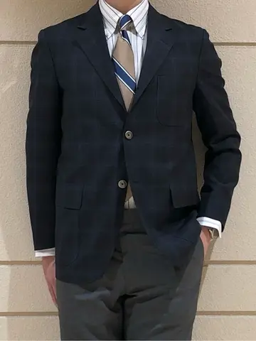 J.PRESS MEN 赤石 コーディネート画像