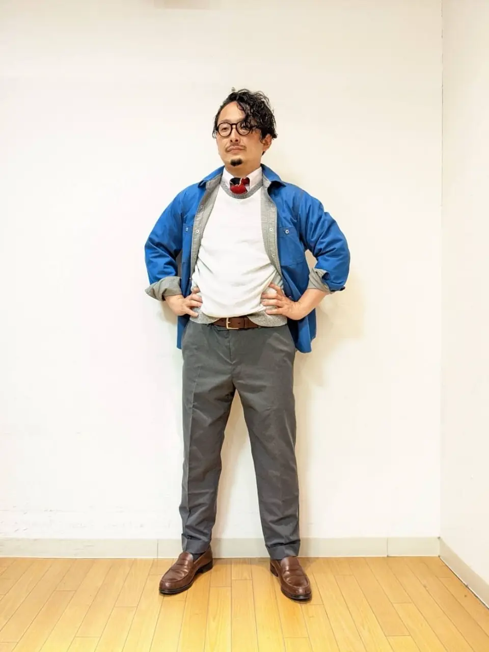 J.PRESS MEN 乾 コーディネート画像