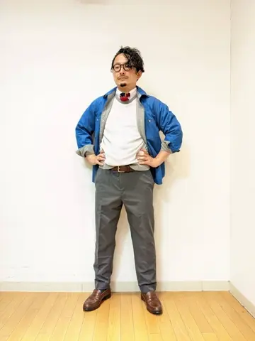 J.PRESS MEN 乾 コーディネート画像