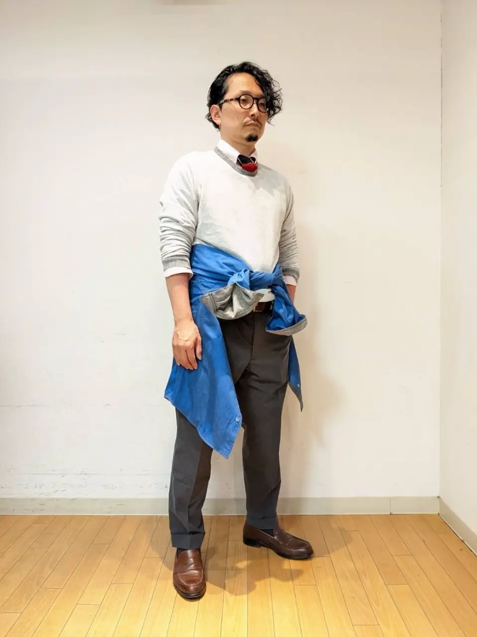 J.PRESS MEN 乾 コーディネート画像