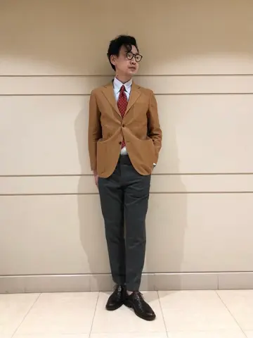 J.PRESS MEN 赤石 コーディネート画像