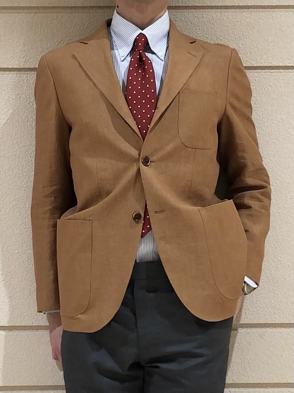 J.PRESS MEN 赤石 コーディネート画像