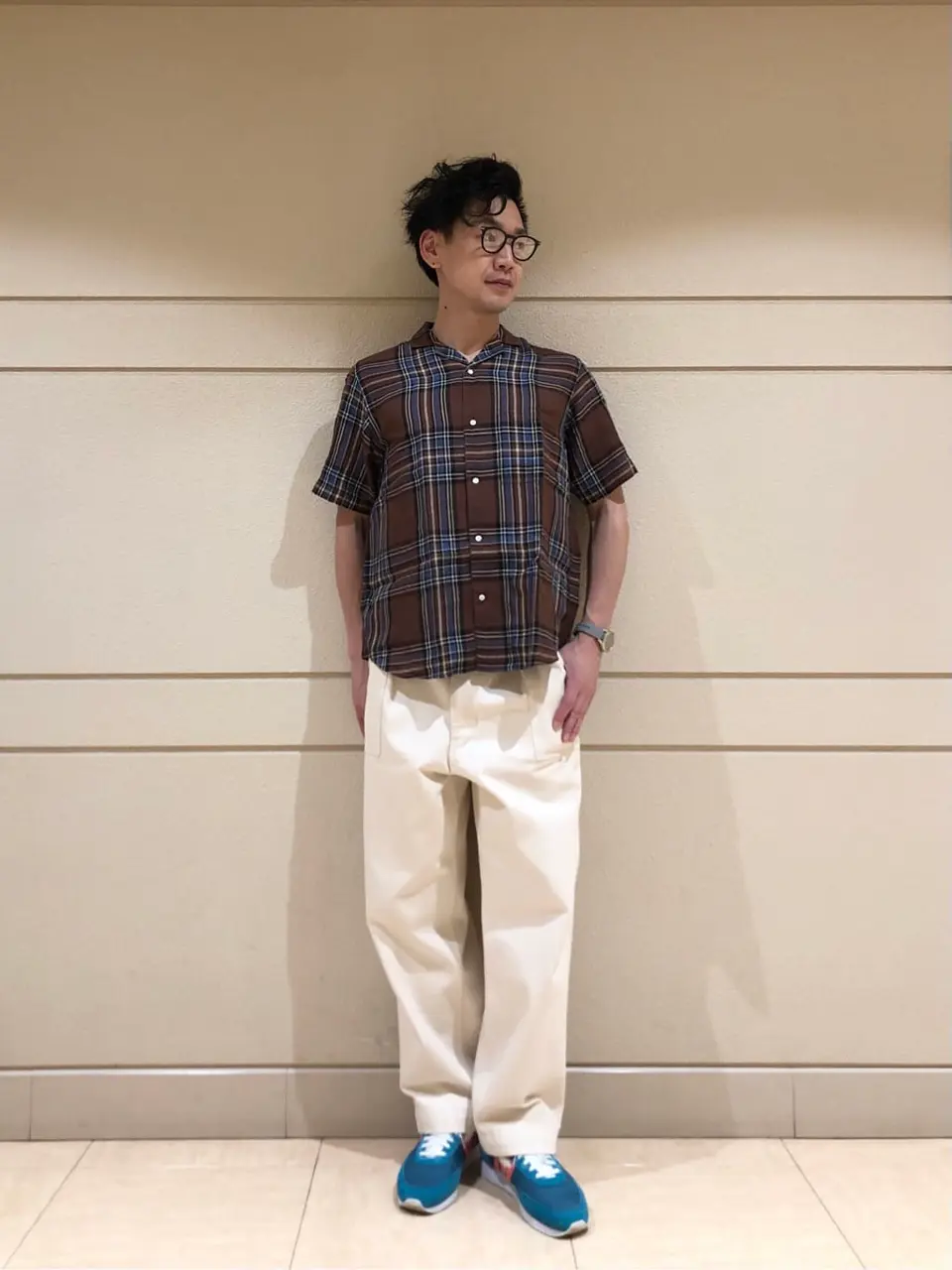  赤石 コーディネート画像