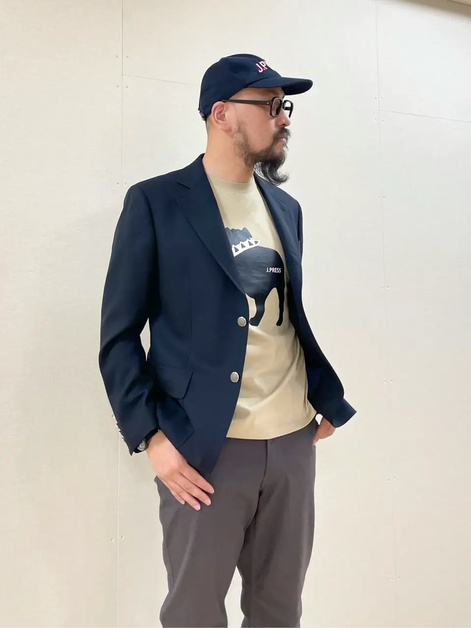 J.PRESS MEN 柳原 コーディネート画像