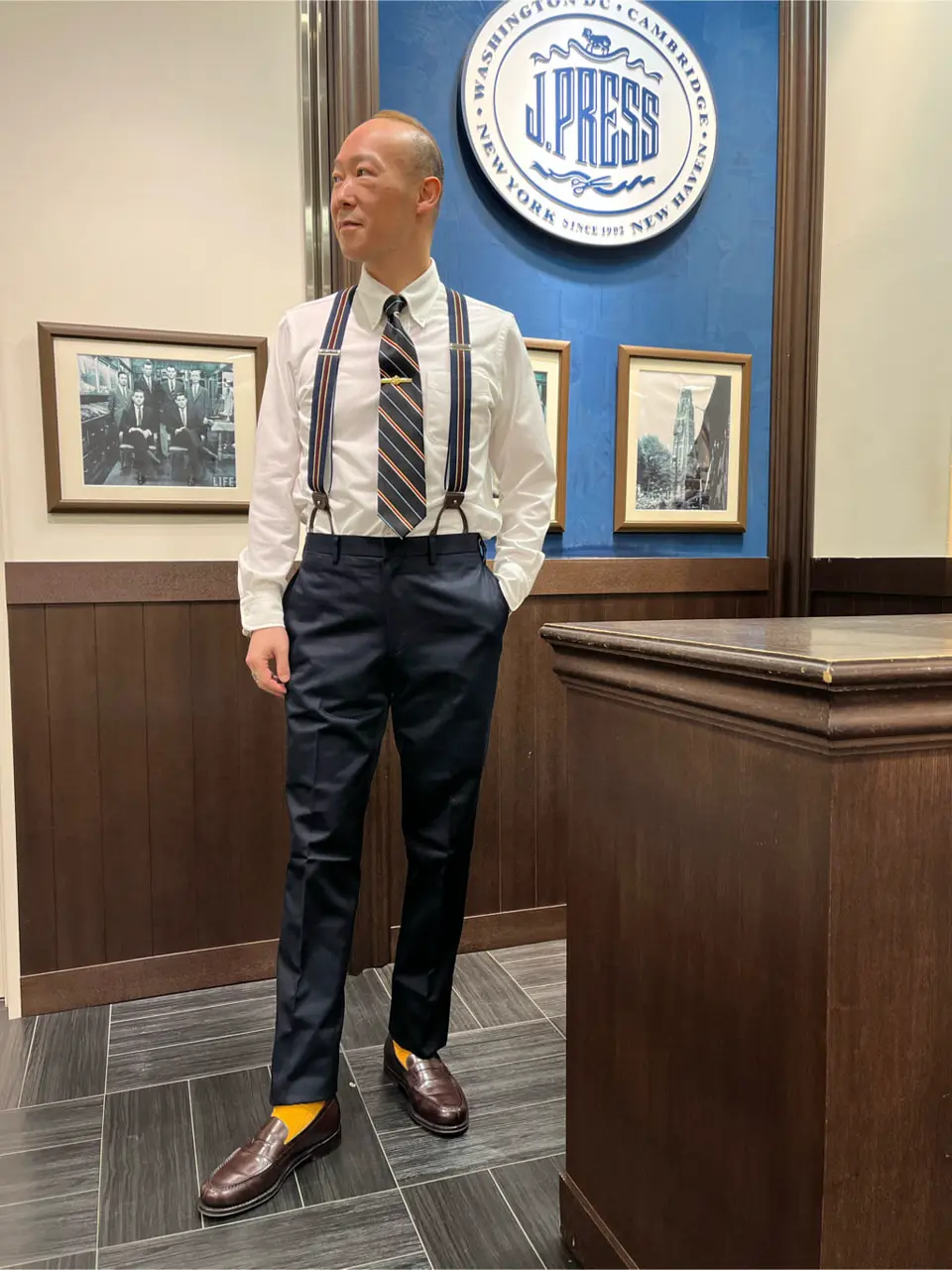 J.PRESS MEN 若山 コーディネート画像