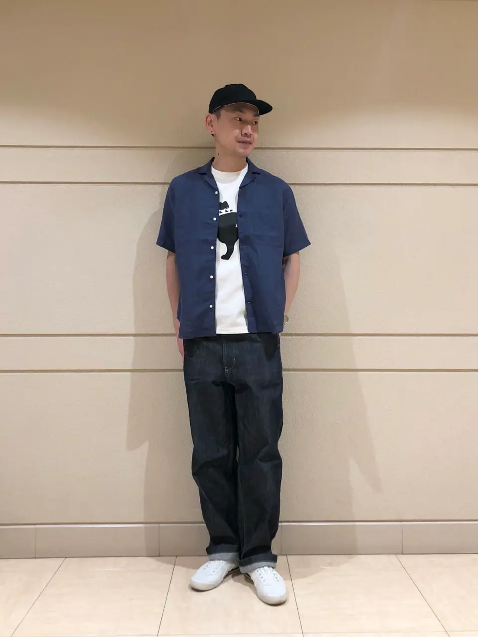  赤石 コーディネート画像