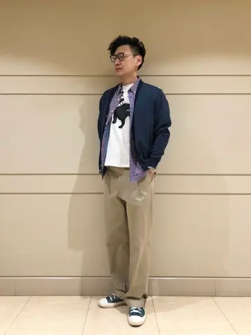 J.PRESS MEN 赤石 コーディネート画像