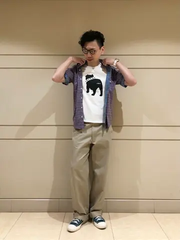 J.PRESS MEN 赤石 コーディネート画像