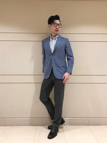 J.PRESS MEN 赤石 コーディネート画像