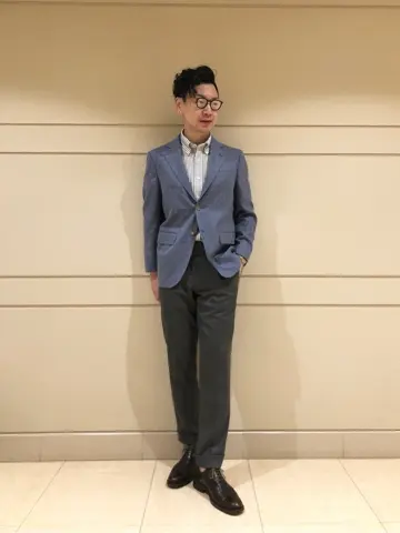 J.PRESS MEN 赤石 コーディネート画像