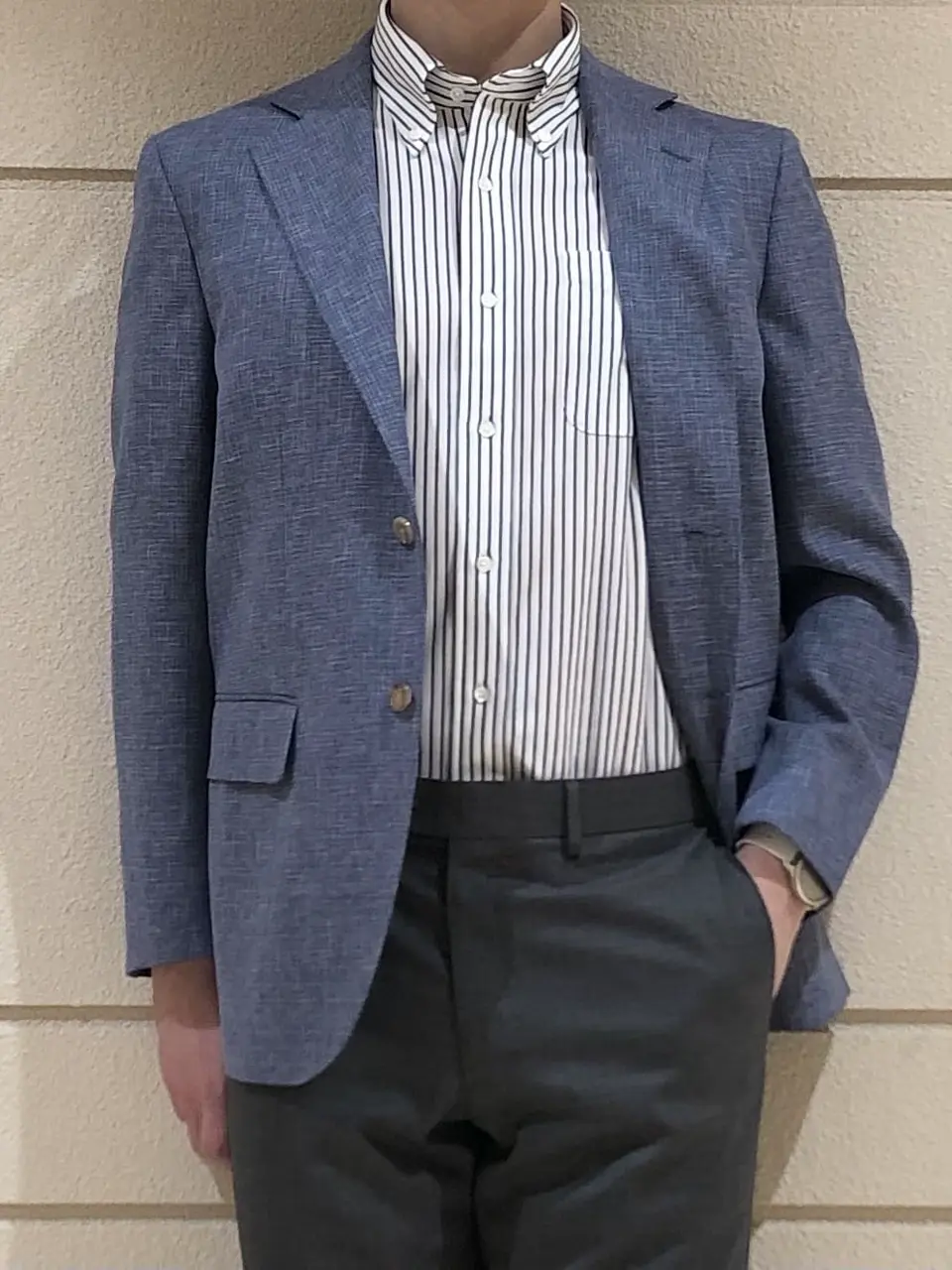 J.PRESS MEN 赤石 コーディネート画像