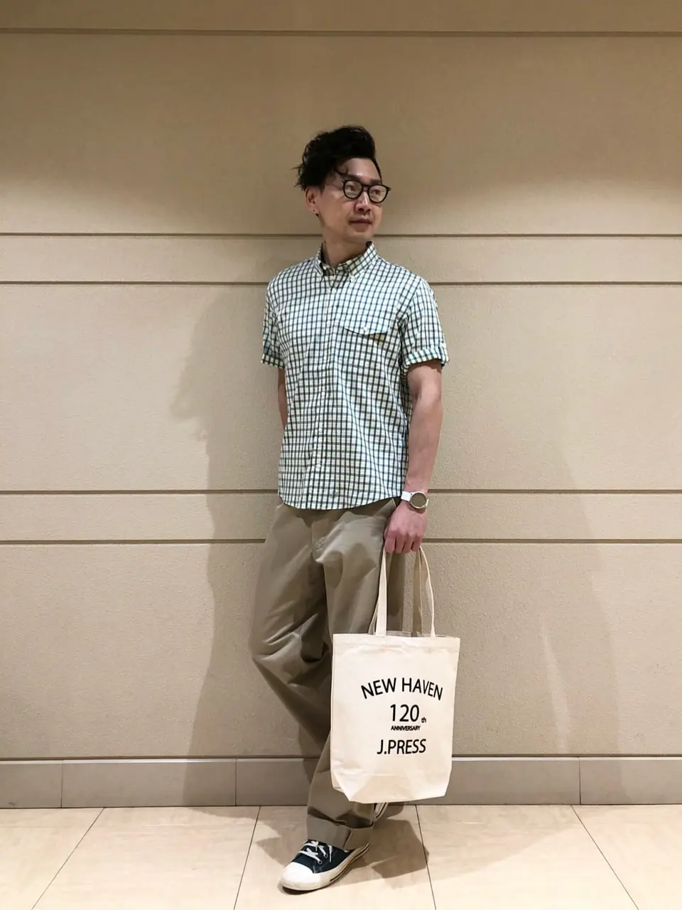  赤石 コーディネート画像