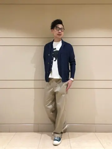 J.PRESS MEN 赤石 コーディネート画像