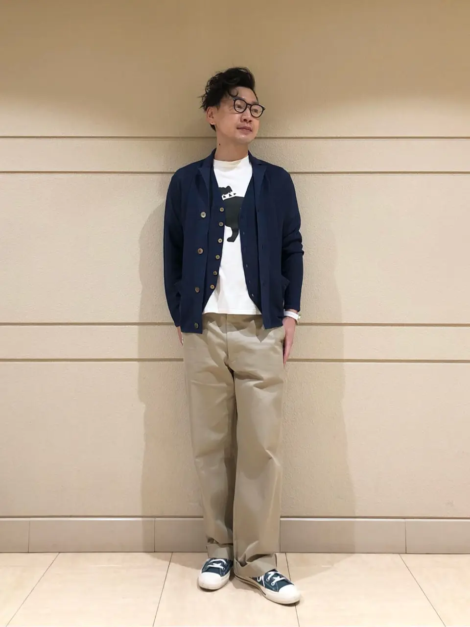 J.PRESS MEN 赤石 コーディネート画像