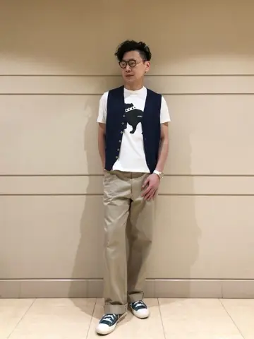 J.PRESS MEN 赤石 コーディネート画像