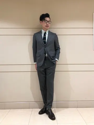 J.PRESS MEN 赤石 コーディネート画像