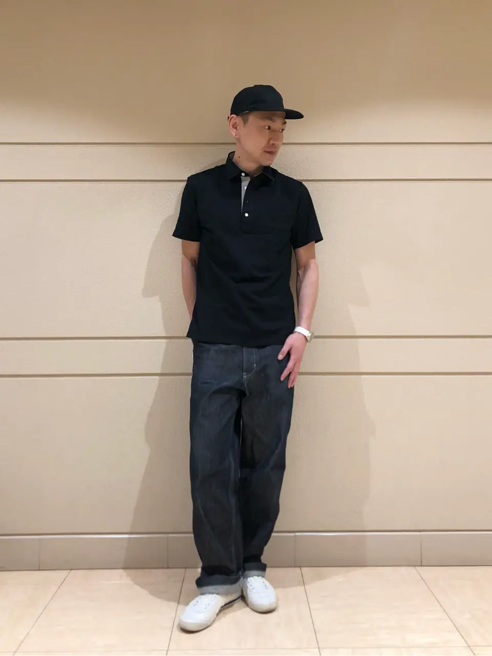  赤石 コーディネート画像