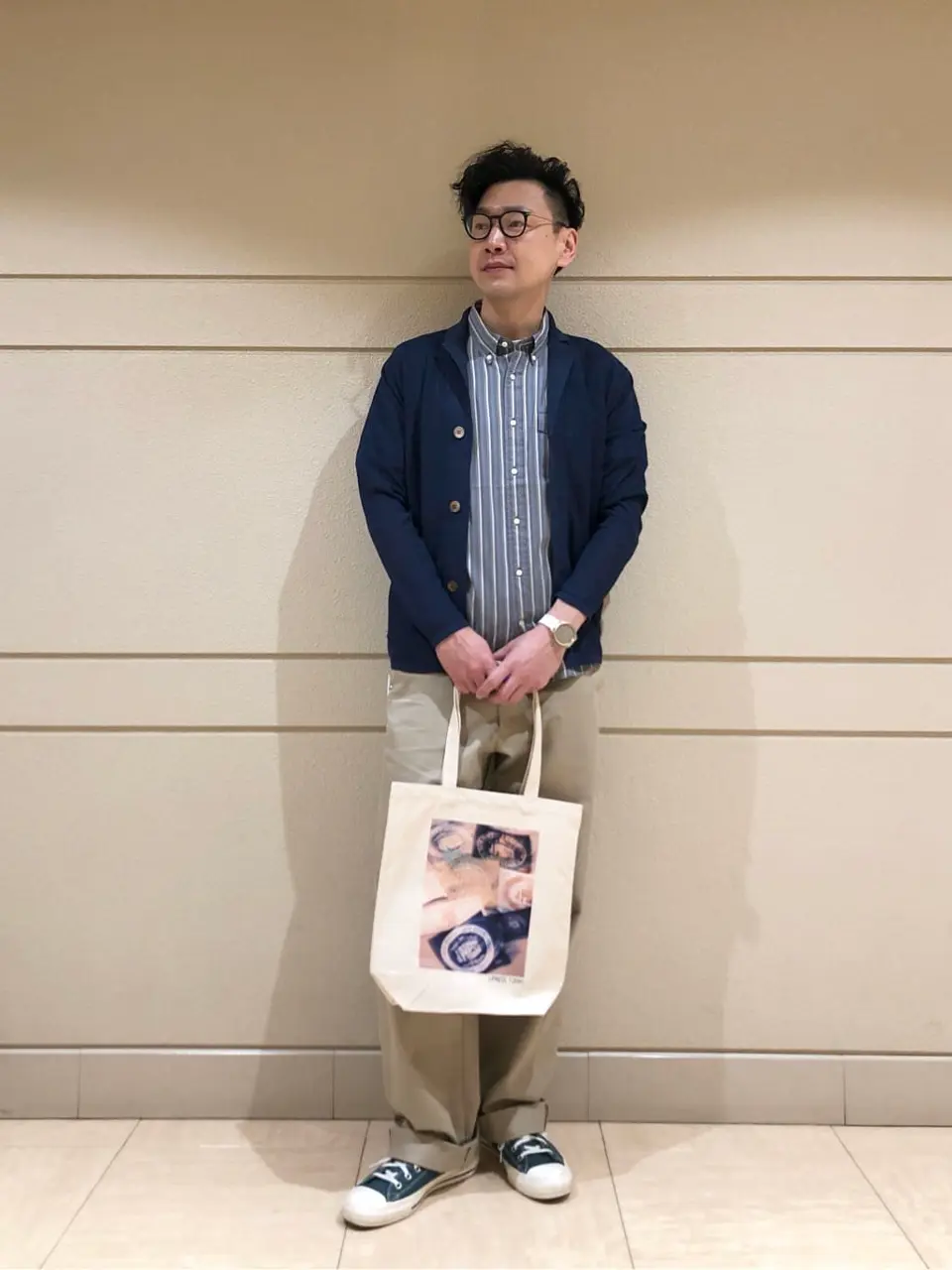 J.PRESS MEN 赤石 コーディネート画像