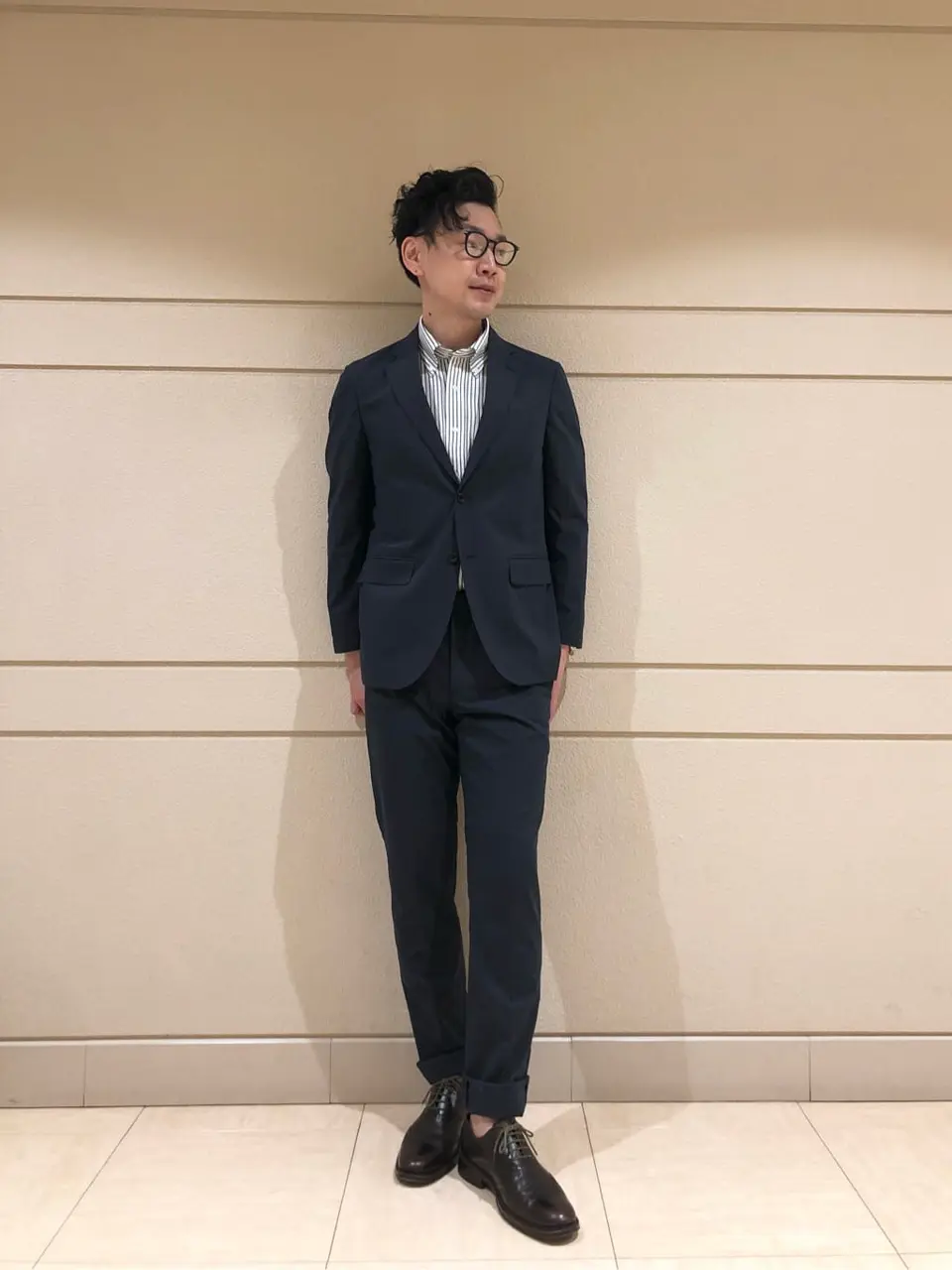 J.PRESS MEN 赤石 コーディネート画像