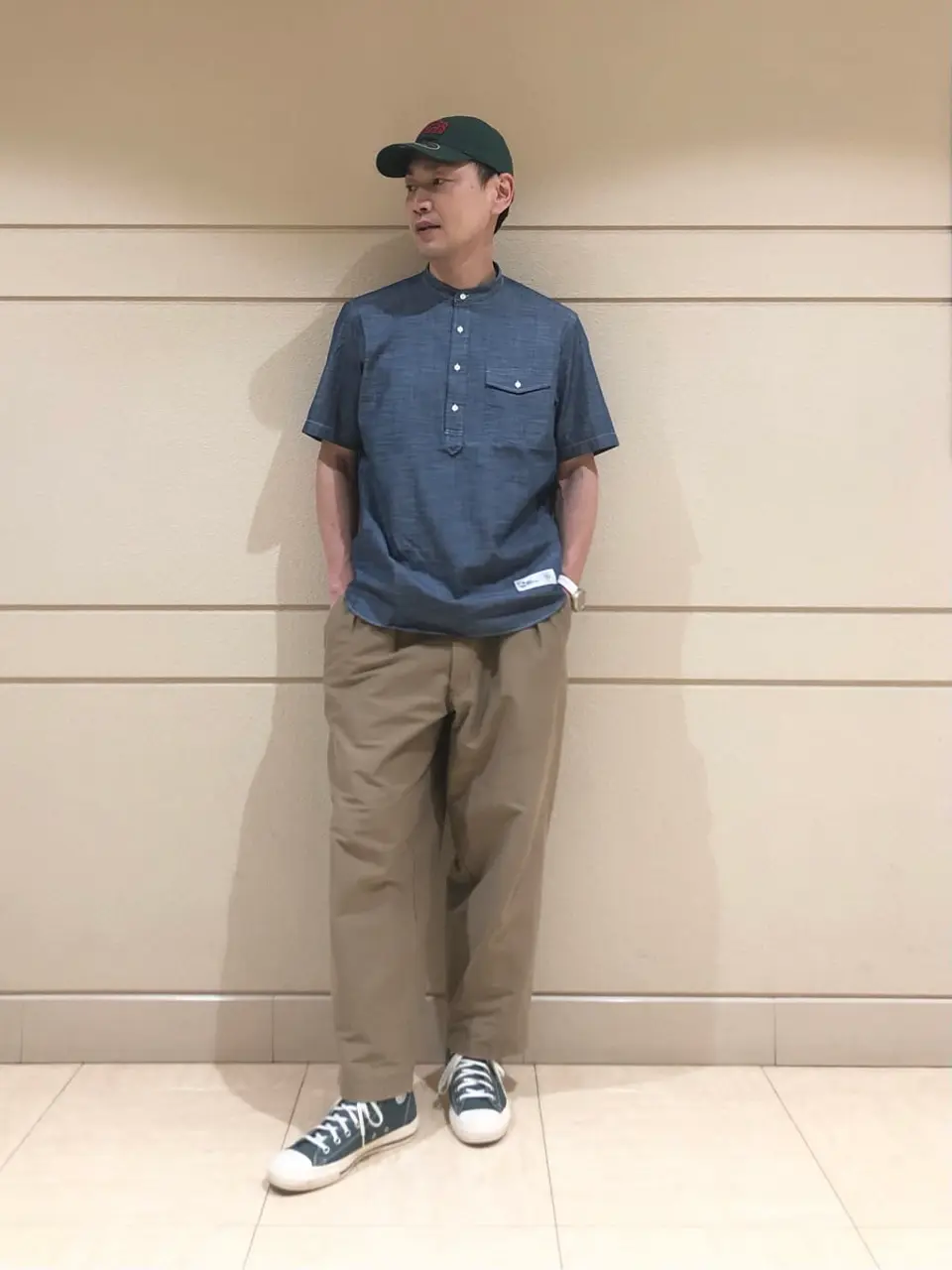  赤石 コーディネート画像