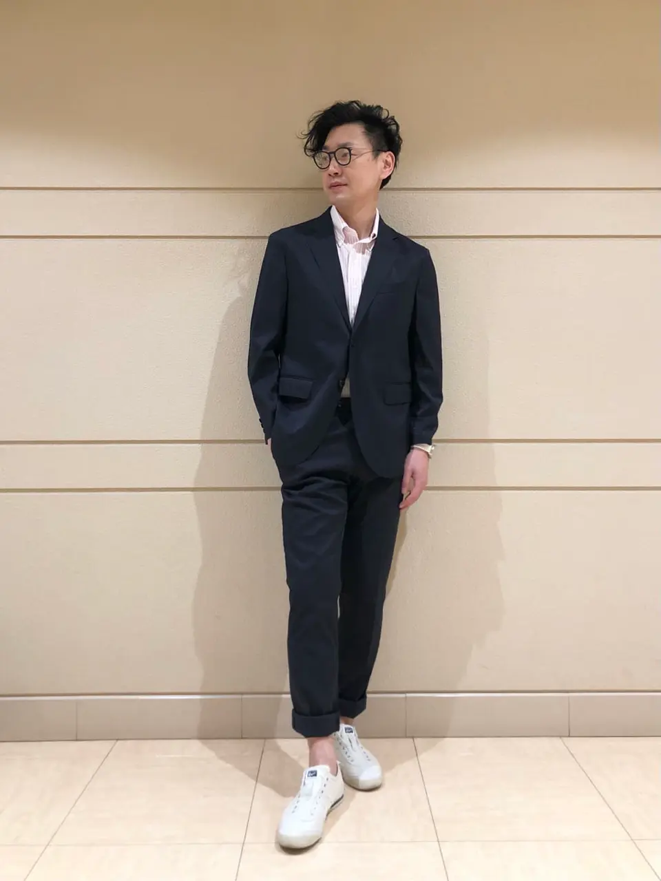 J.PRESS MEN 赤石 コーディネート画像