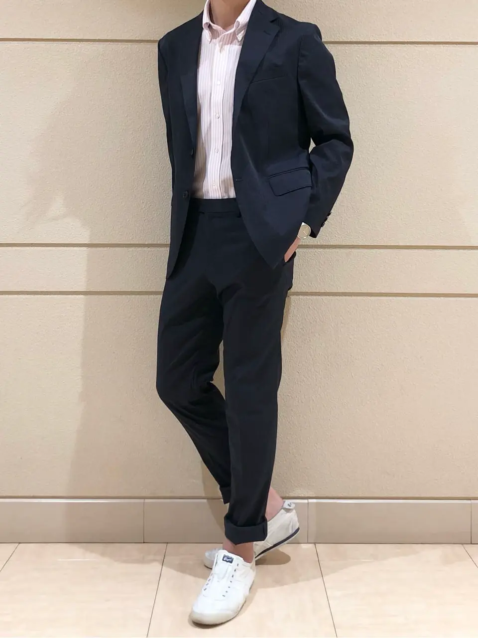 J.PRESS MEN 赤石 コーディネート画像