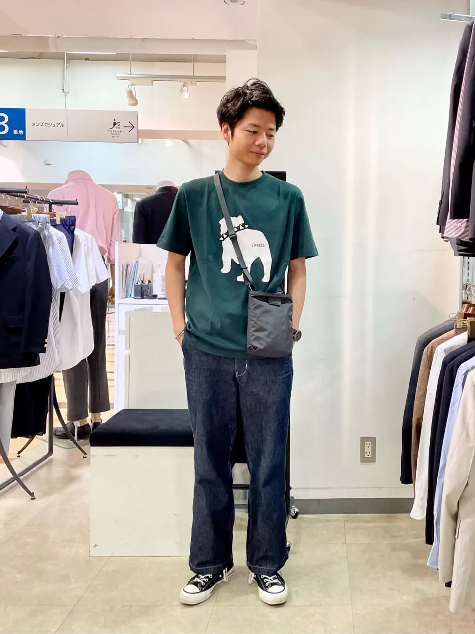 J.PRESS MEN 西本 コーディネート画像