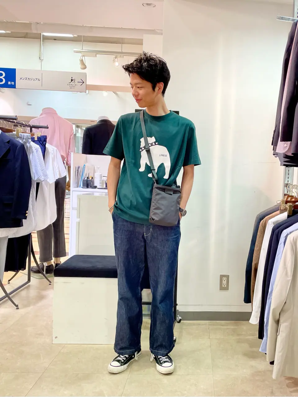 J.PRESS MEN 西本 コーディネート画像