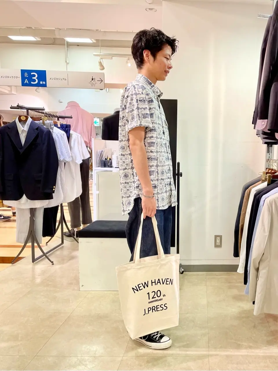 J.PRESS MEN 西本 コーディネート画像