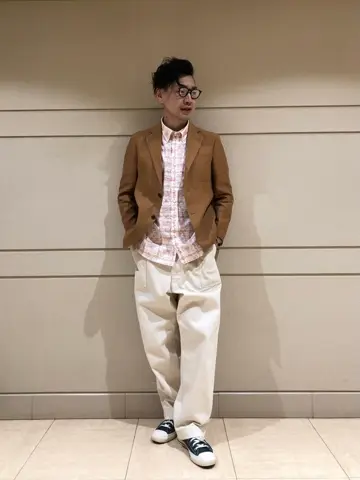 J.PRESS MEN 赤石 コーディネート画像