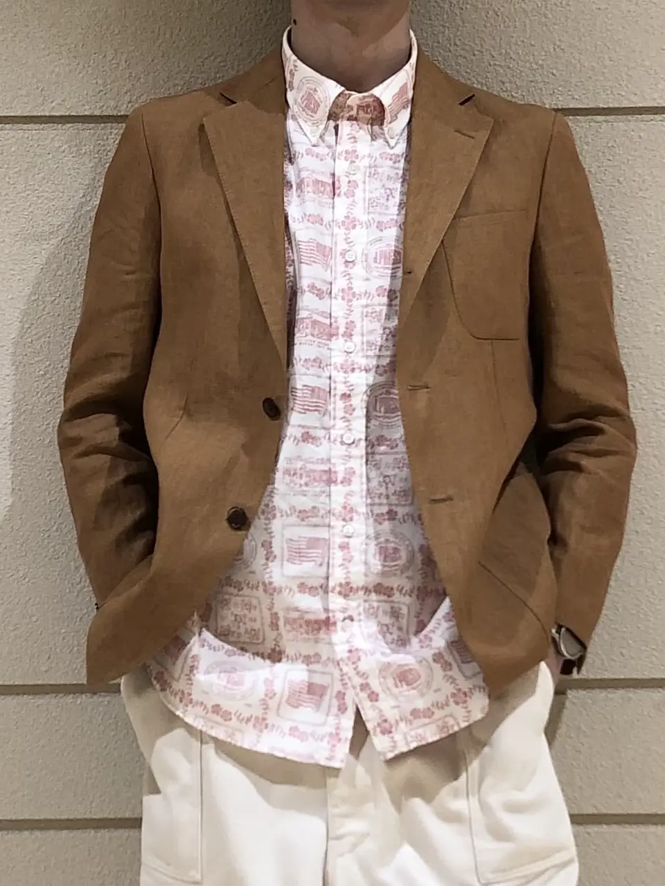 J.PRESS MEN 赤石 コーディネート画像