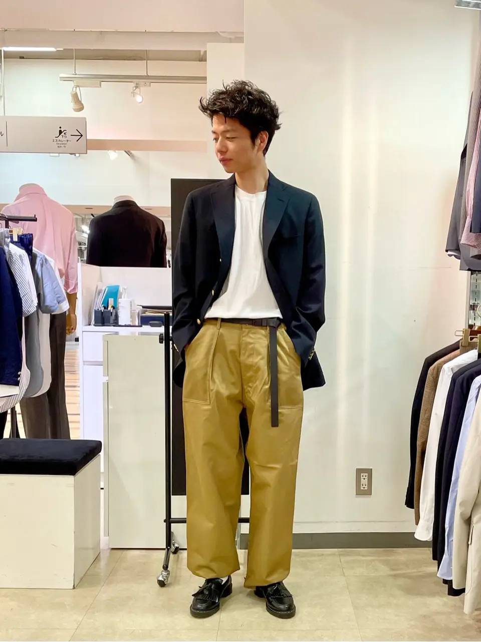 J.PRESS MEN 西本 コーディネート画像