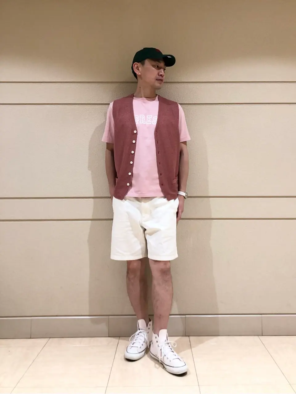  赤石 コーディネート画像