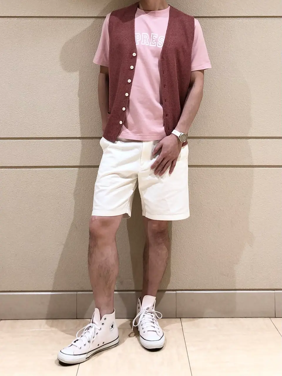 J.PRESS MEN 赤石 コーディネート画像