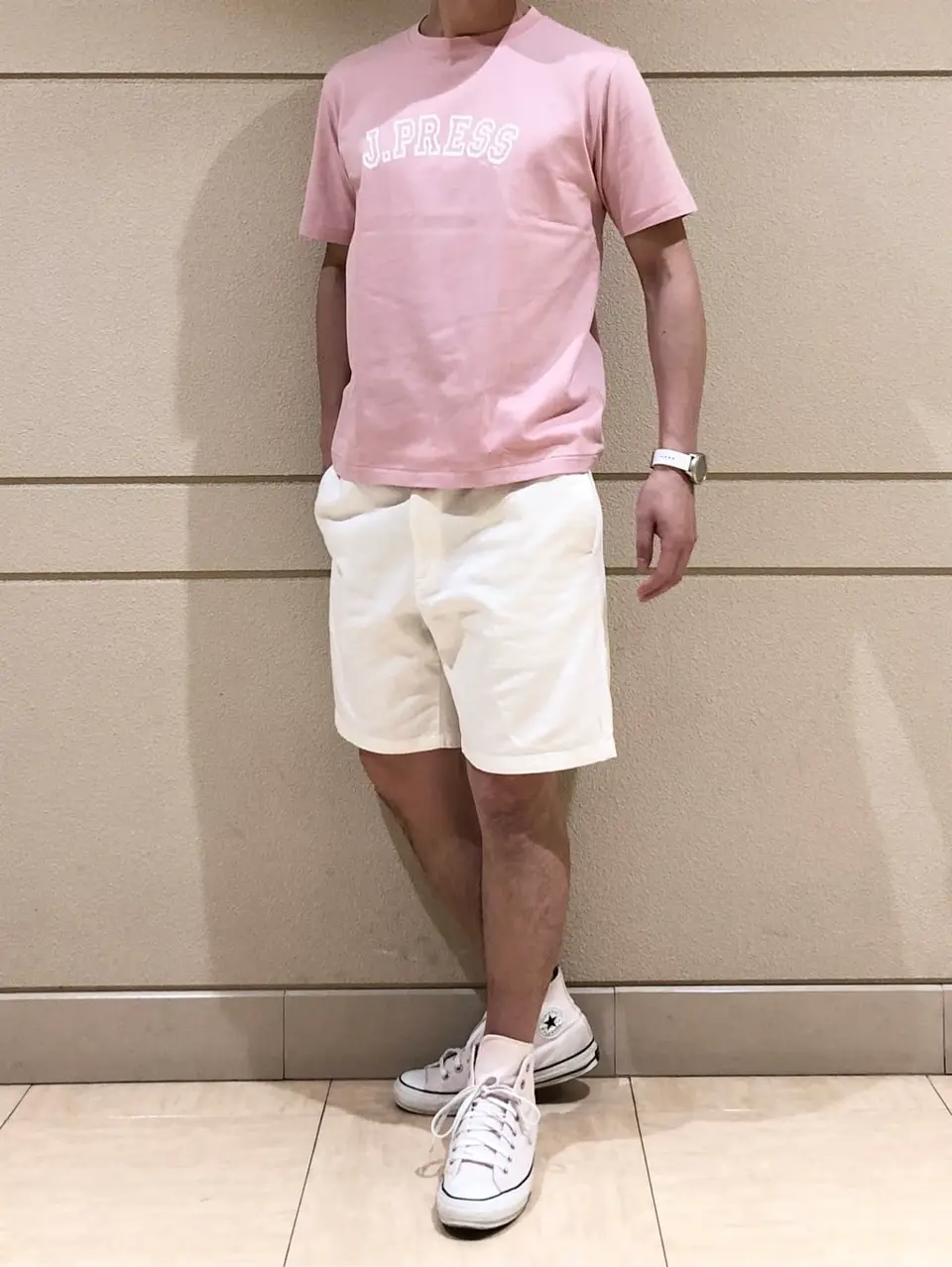 J.PRESS MEN 赤石 コーディネート画像