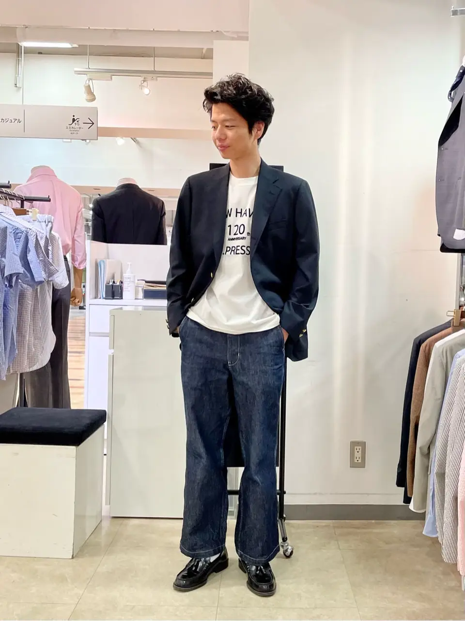 J.PRESS MEN 西本 コーディネート画像