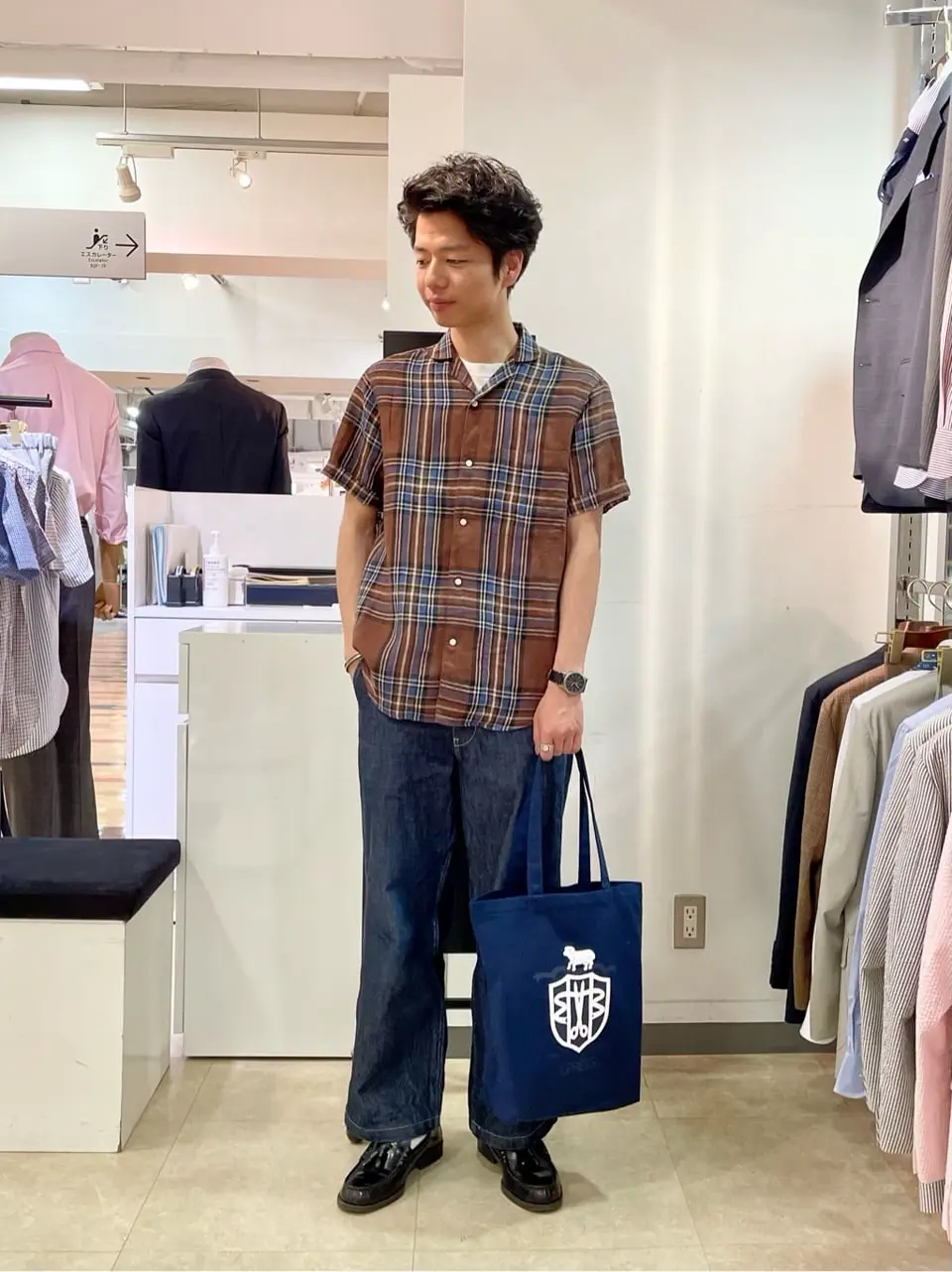 J.PRESS MEN 西本 コーディネート画像