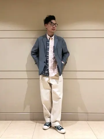 J.PRESS MEN 赤石 コーディネート画像